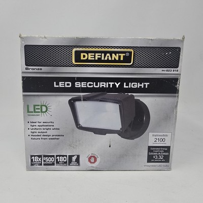 Outdoor Security LED Flood Light Super Bright Home Office Warehouse Defiant