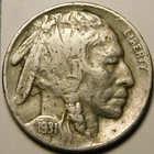 1931 S Buffalo Nickel F-Details Damaged "Actual Coin Pictured- Not Cleaned"