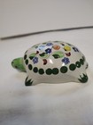 Talavera Mexican Multicolor Clay Turtle Signed — photo 4