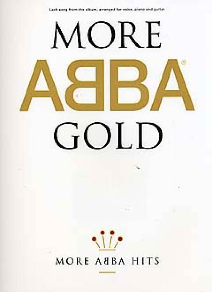 More ABBA Gold Book [Softcover] Piano, Vocal and Guitar Music Sales - Image 2