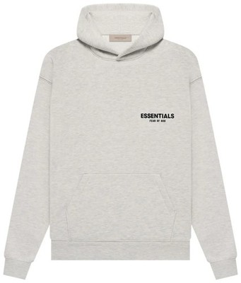 Fear of God Essentials Hoodie Light Oatmeal Men's L Oversize NWT FOG SS22