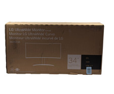 LG UltraWide QHD 34-Inch Curved Computer Monitor 34WQ73A-B IPS with HDR New