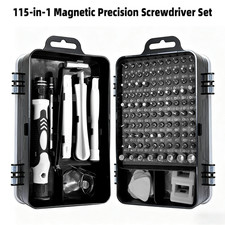 115 in 1 Magnetic Precision Screwdriver Set Electronics Repair Tool Full Kit