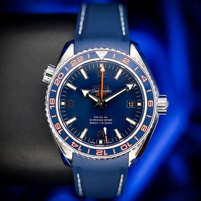 Omega Seamaster Planet Ocean 232.32.44.22.03.001 44mm Blue Dial GoodPlanet B&P