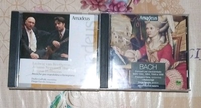 2CDAmadeus Bach Konzerte - Musik für Klavier und Mandoline siehe Foto SOFORT KAUFEN