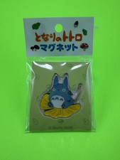 My Neighbor Totoro On Leaf Enamel Magnet Japan Studio Ghibli Front New