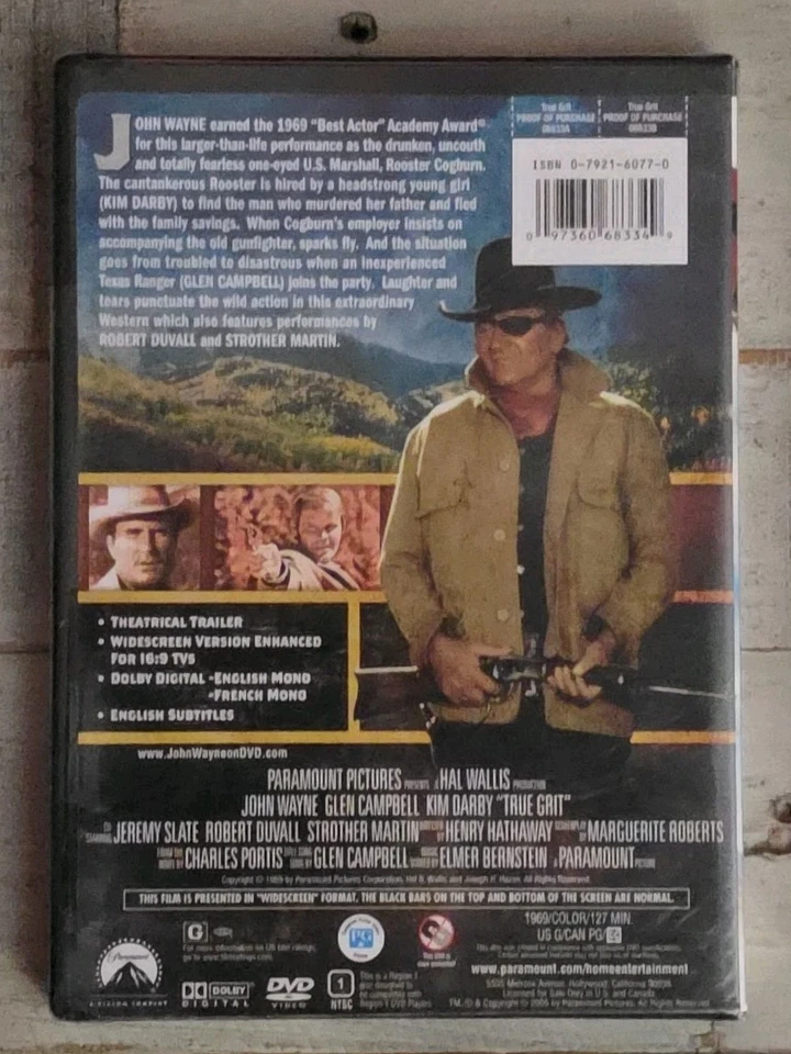Westerns 3-DVD Lot True Grit / Elvis is Charro! / Richard Donner's Maverick - Image 3 of 4