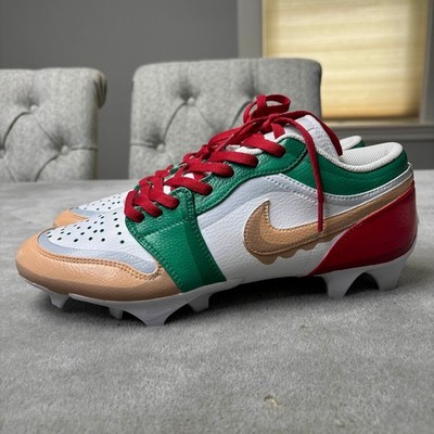 jordan 1 cleats green