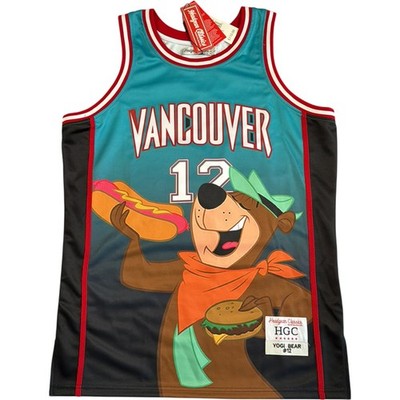 Headgear Classics Yogi Bear Vancouver #12 Basketball Trikot Herren Large Shirt