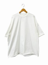 Rick Owens Tommy Tee Oversized Crew Neck White Cotton Short Sleeve Shirt