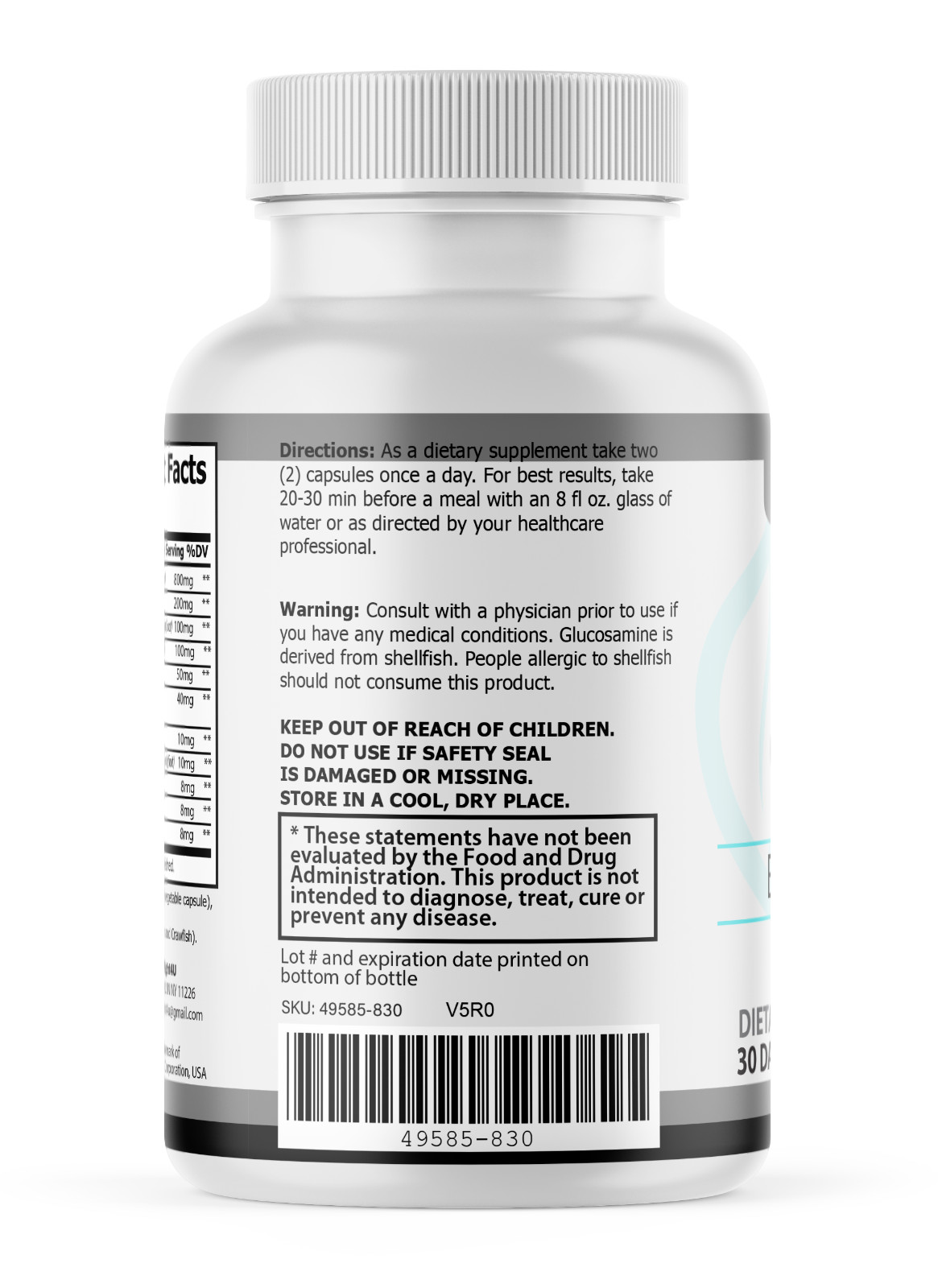 Ring Clear Supplement Ear Health Support & Tinnitus Relief - 2 Bottles