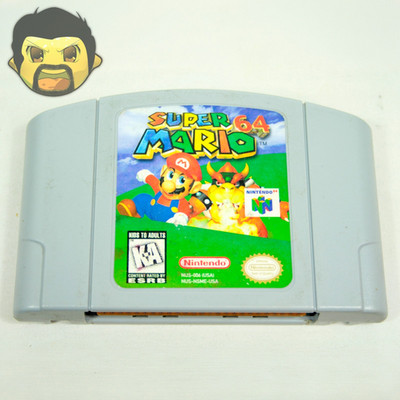 Super Mario 64 N64 Authentic Nintendo 64 1996 Tested & Working FAST SHIPPING