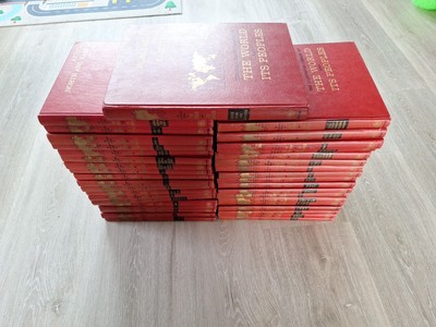 The World And Its Peoples / Sammlung 37 Stück + World Atlas 