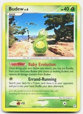 Budew 43/130 Uncommon Diamond & Pearl Pokemon Lightly Played