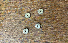 4 NMINT Aurora AFX Large Hole Brass Idler Gears