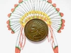 1870 Indian Head Cent,  Bold N,  Looks XF-AU