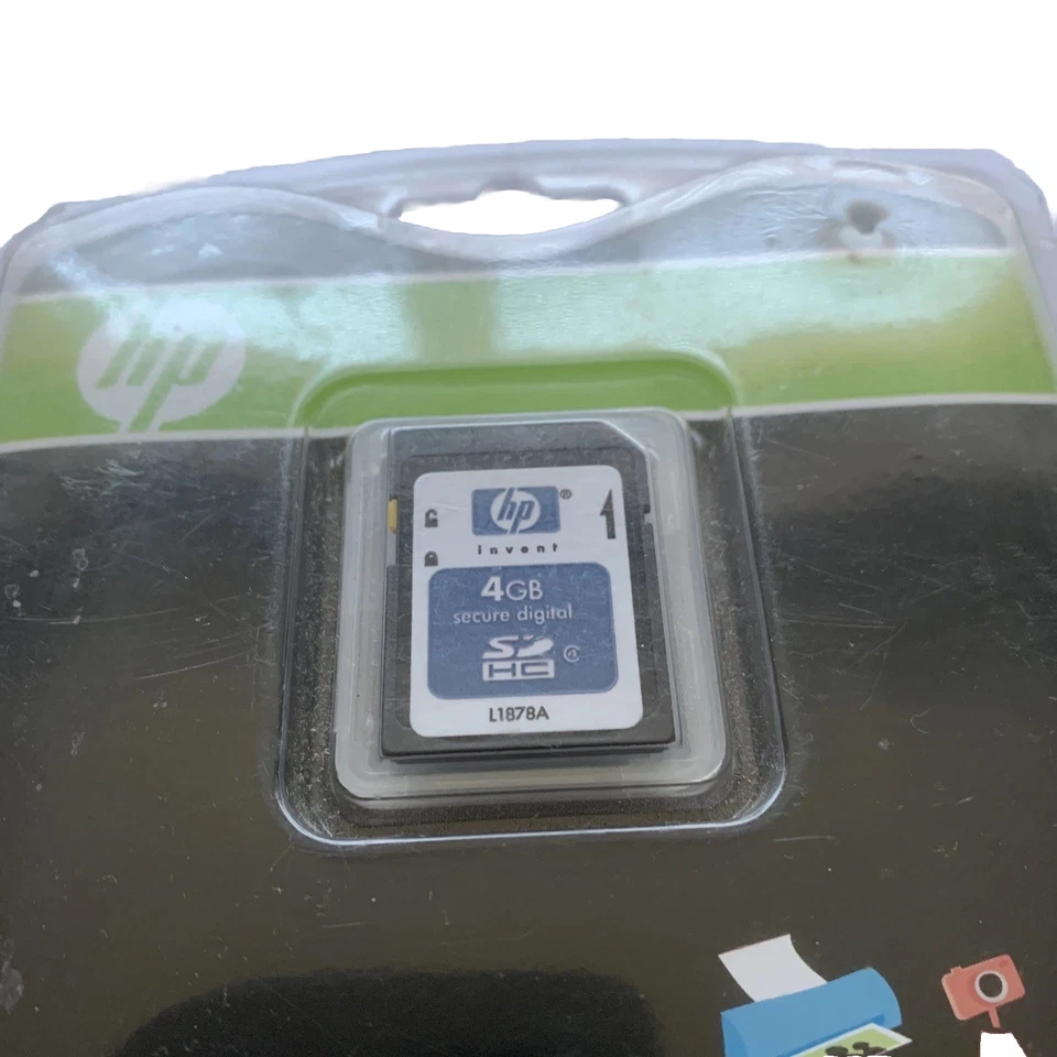HP 4GB SDHC Secure Digital High Capacity SD Memory Card New/Sealed - Image 3 of 4