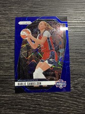 2024 Panini Prizm WNBA - Karlie Samuelson Blue Velocity Prizm - Mystics🔥