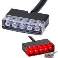 Motorrad Mini Led RüCklicht Bremslicht RüCkleuchte Bremsleuchte Shorty E-GeprüFt