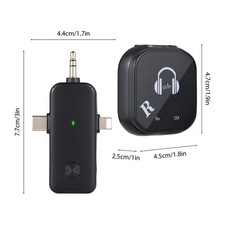 5.8G Wireless In Ear Monitor System Dual-channel Monitoring IEM System GREV