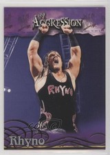 2003 Fleer WWE Aggression Rhyno #68 y0i