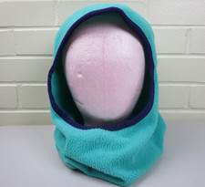 Vintage 90s Patagonia Capilene Fleece Balaclava Ski Mask OS Teal USA Made