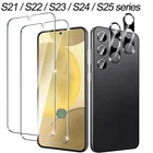 2+2 Pack Protector de Pantalla Privacidad Vidrio Templado para Samsung S25 S26