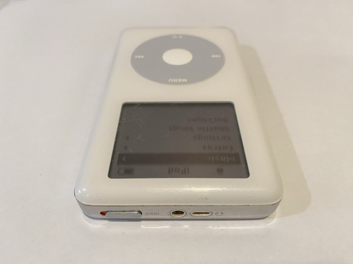 iPod64GB 25000➡︎20000 Vintage Apple 20gb iPod 4th Generation PE435AABA White Classic for