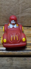 Vintage 1988 Happy Meal Ronald McDonald Turbo Macs Red Race Car