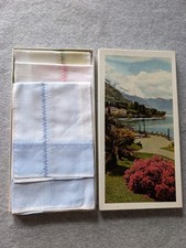 NOS Set Fazzoletti Vintage in Scatola SPL Graziella 174 - Made in Italy - Set di 6