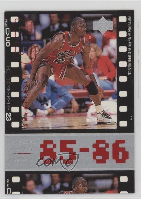 1998-99 Upper Deck Michael Jordan Living Legend #8 HOF