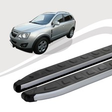 Trittbretter passend für Opel Antara ab Baujahr 2006-2015 DOLU Silber