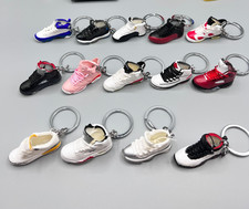 A Pair of Mini Sneaker Keychain 3D-Shoe Charm-Gift Ideas