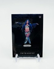 2022 Panini Prizm WWE Sasha Banks Prizmatic Entrances No. 20