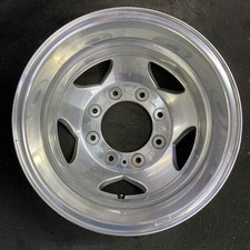 Rear Chevrolet Polished Silverado 3500 Hd Sierra Wheel 17x6.5 Oem Rim 5520 Rear Chevrolet Polished Silverado 3500 Hd Sierra Wheel 17x6.5 Oem Rim 5520
