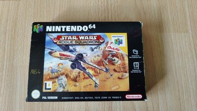 Star Wars Rogue Squadron für N64 (Nintendo 64) PAL OVP+Anleitung