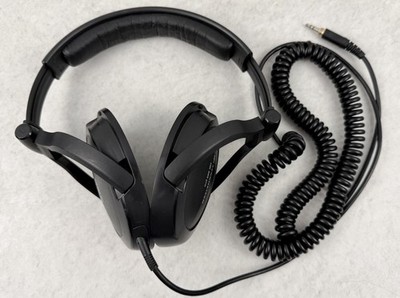 Sennheiser HD 380 Pro Studio Monitoring Headphones Case Cable Over Ear TESTED
