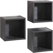 | Set Di 3 Cubi Della Linea VITTORIA, Set Di 3 Mensole Da Muro, Cubi Arredo, Men