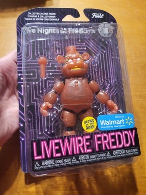 Funko Five Nights at Freddy's Special Delivery LIVEWIRE FREDDY Walmart FNAF GITD