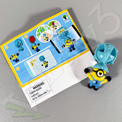 Kinder Joy Surprise Toy - Carl the Minion | Despicable Me 4 (2024 Release)