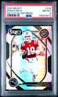 2024 Panini Select - Club Level Drake Maye #218 Silver Prizm Die-Cut (RC) PSA 8
