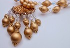 Vintage Juliana D&E? Easter Egg Pendant Gold Lucite & AB Glass Bead Necklace N36 — photo 10