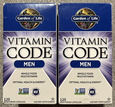 Garden of Life, Vitamin Code, Men, Multivitamin For Health, 240ct 