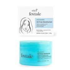 Foxtale Oil-Free Gel Moisturizer for Face | Hyaluronic Acid, Niacinamide, -100g