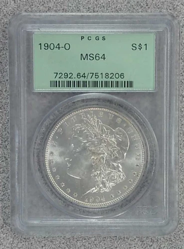 1904-O Morgan Silver Dollar PCGS MS64 (206)