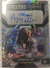 Amari Miller Undercard Prizm Auto Panini WWE 2023 Prizm 