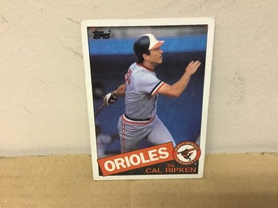Cal Ripken Jr. - 1985 Topps Baseball Card - Baltimore Orioles
