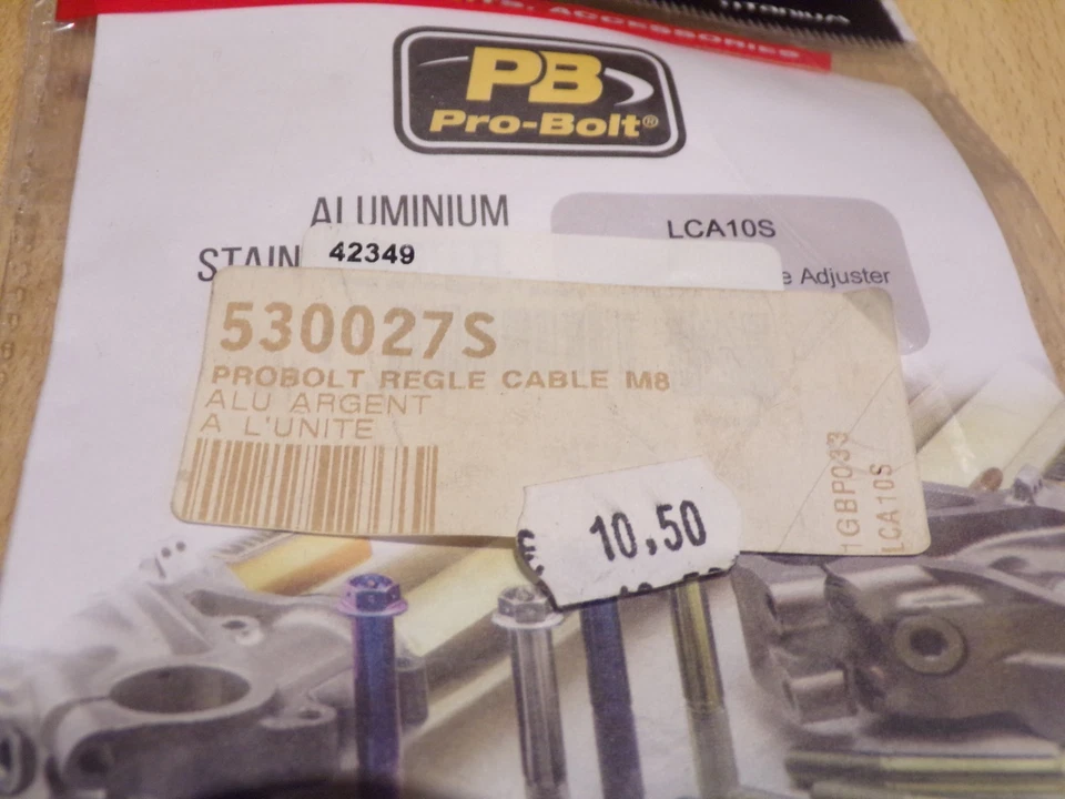 Probolt regle cable M8 530027S - Photo 3/4