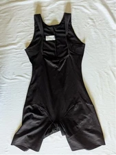 Naomi & Nicole Firm Control Shapewear Thigh Slimming Torsette Bodysuit Sz XL