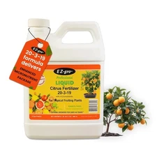 Citrus Tree Fertilizer - Orange, Lemon, Lime, Mango, Avocado - Citrus Fertili...